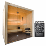 Cabine de sauna XL